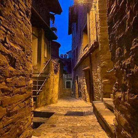 Romantic Home Stone With Amazing View Lake Of Como And Oleandra Laglio Luaran gambar