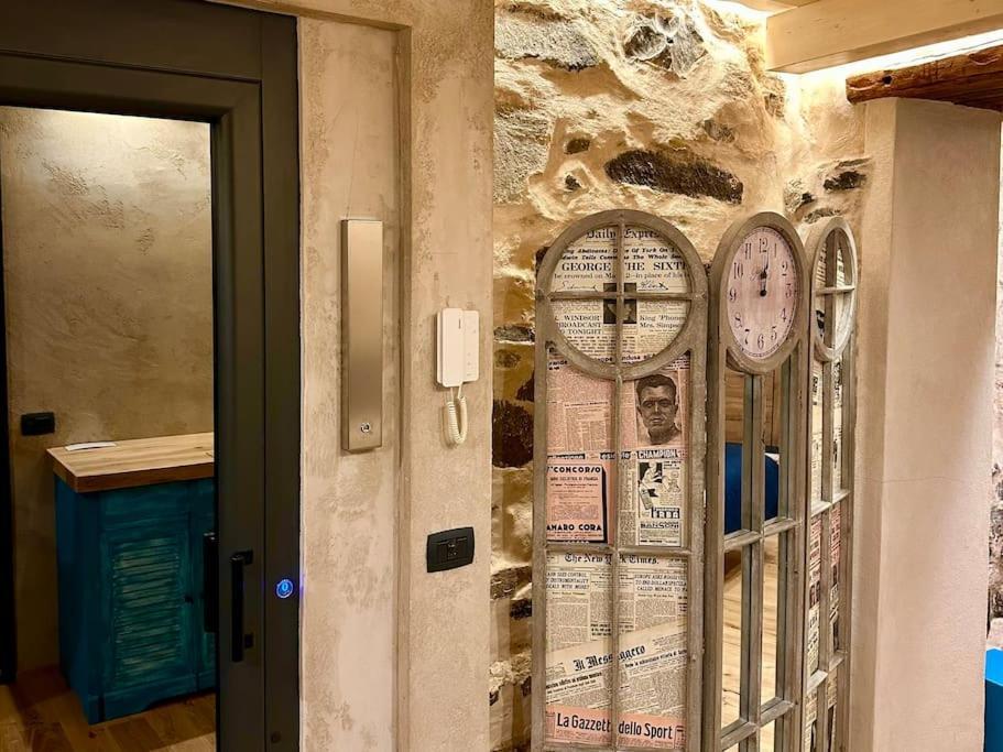 Romantic Home Stone With Amazing View Lake Of Como And Oleandra Laglio Luaran gambar