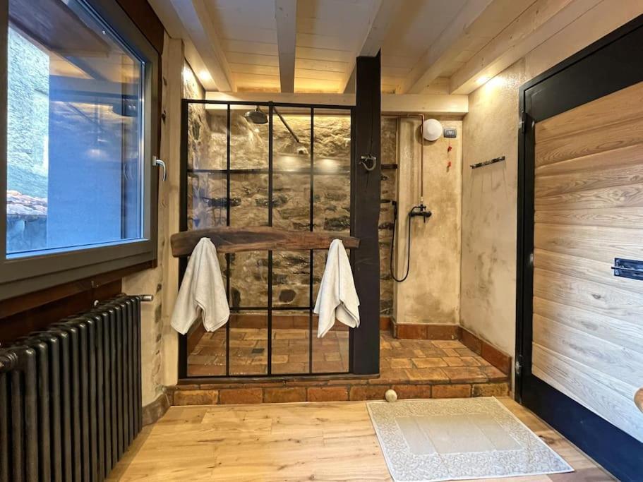 Romantic Home Stone With Amazing View Lake Of Como And Oleandra Laglio Luaran gambar
